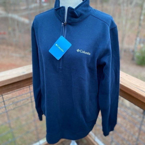 Columbia Sportswear Men's Hart Mountain II 1/2 Zip Jacket  Hiking Sz M - Picture 1 of 8